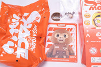POPMART MEGA SPACE MOLLY 100% x emoji series [17.MONKEY BUSINESS]