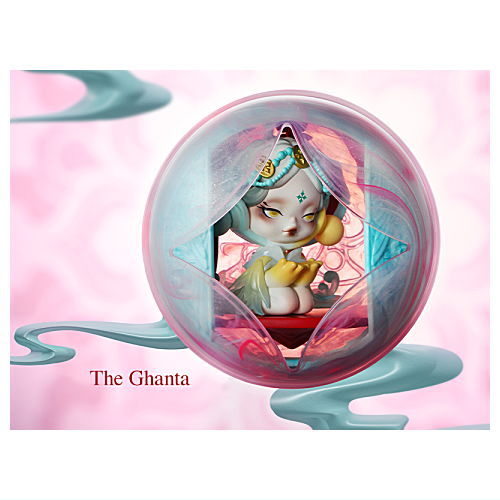 POPMART SKULLPANDA The Mirage Series [8.The Ghanta ]