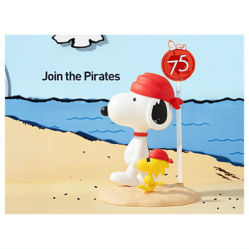 POPMART Peanuts 75th Anniversary Snoopy Comic Life Series [1.Join the Pirates]