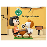 POPMART Peanuts 75th Anniversary Snoopy Comic Life Series [6.Straight-A Student]