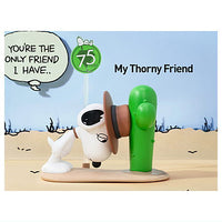 POPMART Peanuts 75th Anniversary Snoopy Comic Life Series [8.My Thorny Friend]