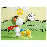 POPMART Peanuts 75th Anniversary Snoopy Comic Life Series [10.Poker Game]