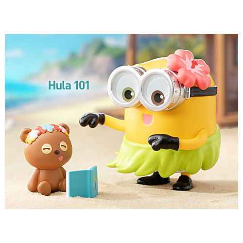 POPMART Minions Bedtime Stories by Bob and Tim series [3.Hula 101]