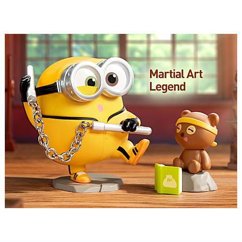 POPMART Minions Bedtime Stories by Bob and Tim series [4.Martial Art Legend]