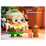 POPMART Minions Bedtime Stories by Bob and Tim series [6.Santa�fs Workshop Manual]