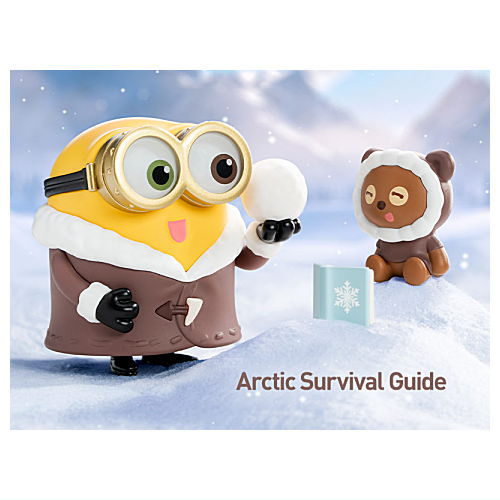 POPMART Minions Bedtime Stories by Bob and Tim series [10.Arctic Survival Guide]