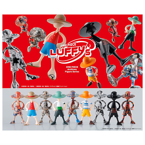 One Piece LUFFY's Adventure Memories [Vol. 1] [All 10 type set(Full Complete)]