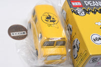 PEANUTS 75th Anniversary Dream Tomica Collection [6.Bus (Yellow)]