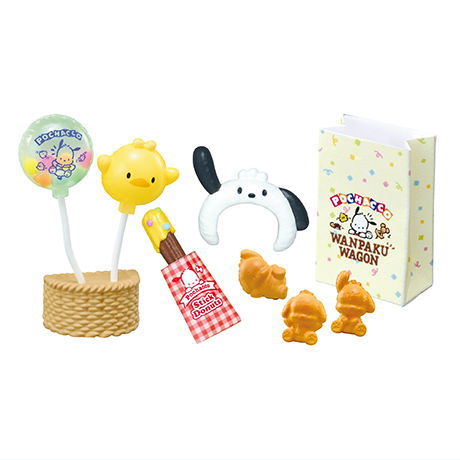 Sanrio Pochacco Amusement Park Wagon [4.Stick Donuts]