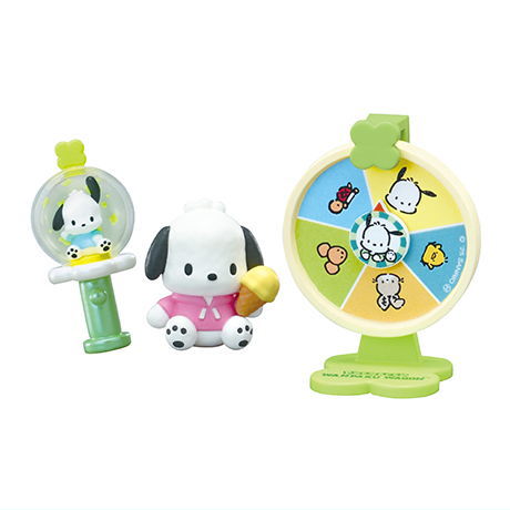 Sanrio Pochacco Amusement Park Wagon [5.Plush Toy]