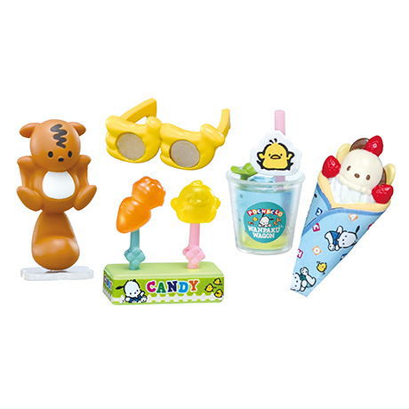 Sanrio Pochacco Amusement Park Wagon [7.Candy]