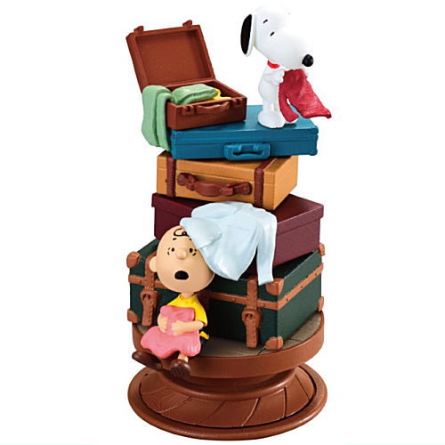 Snoopy Spiral Diorama [2.Travel Bag]
