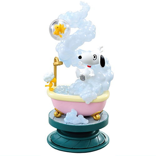 Snoopy Spiral Diorama [5.Bubble Bath]