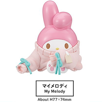 PERIHAPI! Sanrio Hello Kitty and Friends Okigaechu [5.My Melody]