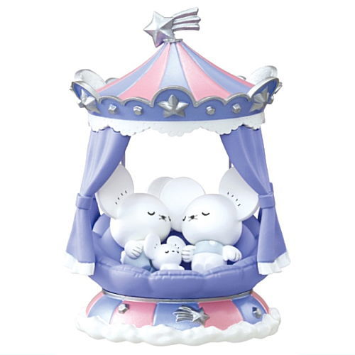 Pokemon NIGHTY NIGHT collection [4.Ikkanezumi (sanbiki kazoku)]