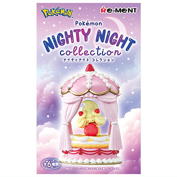Pokemon NIGHTY NIGHT collection [All 6 type set(Full Complete)]