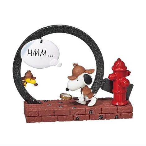 SNOOPY's FRAME ART collection [4.MAGNIFYING GLASS]