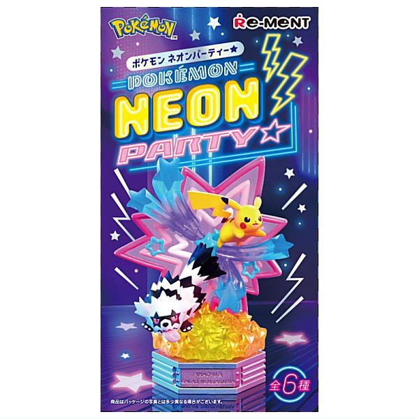 POKEMON NEON PARTY [All 6 type set(Full Complete)]