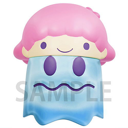 Pac-Man x Sanrio Characters Chibicollect Figure Vol. 2 Clear Color Ver. [5.Turn-To-Blue Lala (Little Twin Stars)]