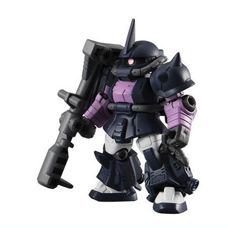 Mobile Suit Gundam MOBILE SUIT ENSEMBLE Part.12 (BOX version) [3.(075) High Mobility Zaku II (Black Tri-Stars Custom)]