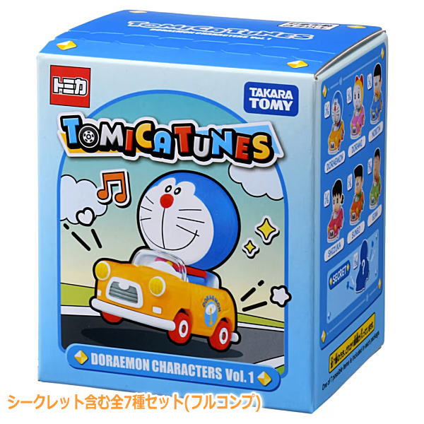 TOMICA TUNES DORAEMON CHARACTERS Vol.1 [All 7 type set(Full