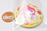 Sanrio Characters Embroidery Can Badge Biscuit Part.2 [3.My Melody]