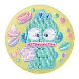 Sanrio Characters Embroidery Can Badge Biscuit Part.2 [8.Hangyodon]