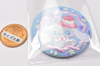 Sanrio Characters Embroidery Can Badge Biscuit Part.2 [14.Cinnamoroll (2)]