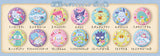 Sanrio Characters Embroidery Can Badge Biscuit Part.2 [All 14 type set(Full Complete)]