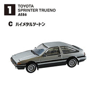 1/64 Scale Japanese Classic Car Selection Vol.15 86 Collection [3.(1C)AE86 High metal two tone]