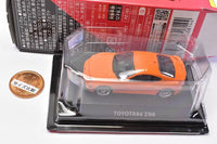 1/64 Scale Japanese Classic Car Selection Vol.15 86 Collection [7.(2B)ZN6 Orange metallic]