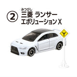 Tomica Sign Set Part.12 [2.Mitsubishi Lancer Evolution X]