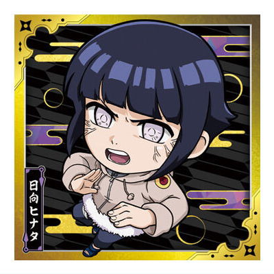 Niforamtion NARUTO Shippuden Ninkai Seal Wafer vol.2 [12.Hinata Hyuga(Rare)]