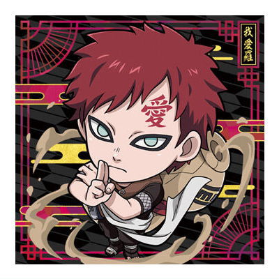 Niforamtion NARUTO Shippuden Ninkai Seal Wafer vol.2 [13.Gaara(Super rare)]