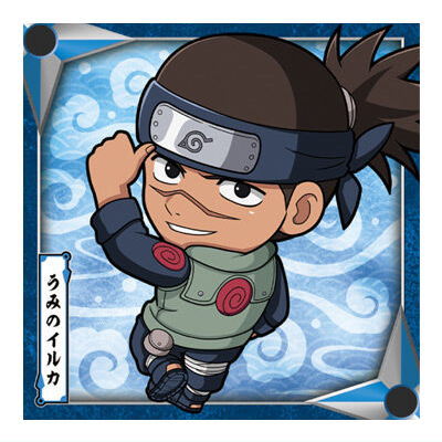 Niforamtion NARUTO Shippuden Ninkai Seal Wafer vol.2 [20.Iruka Umino�iNormal�j]