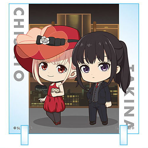 chibi CharAcril Lycoris Recoil [7.Chisato Nishikigi & Takina Inoue (normal)]
