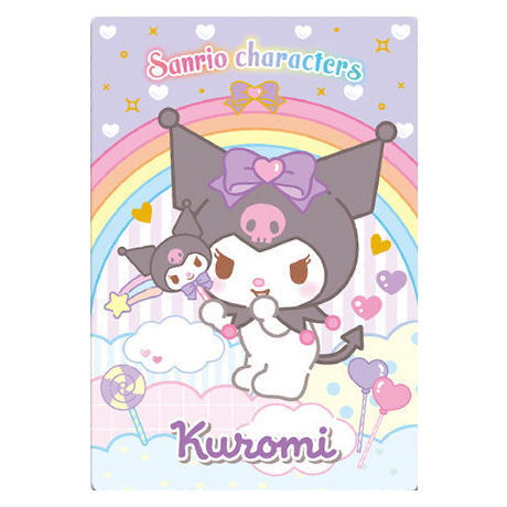 Sanrio Characters Wafer Part.6 [3.Kuromi (character card)]