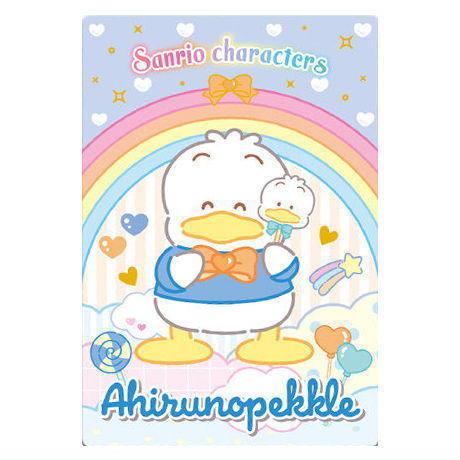 Sanrio Characters Wafer Part.6 [15.Ahirunopeckle (character card)]