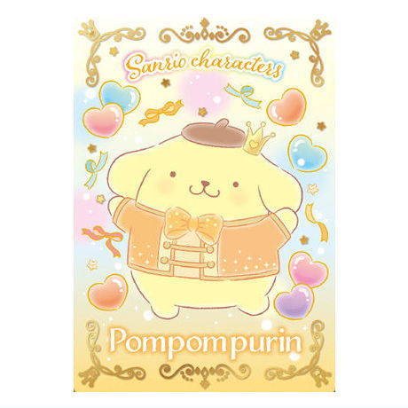 Sanrio Characters Wafer Part.6 [27.Pompompurin (special card) (foil stamping specification)]