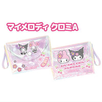 Sanrio Characters kawaii Aurora Pouch [2.My Melody Kuromi A]