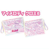 Sanrio Characters kawaii Aurora Pouch [3.My Melody Kuromi B]