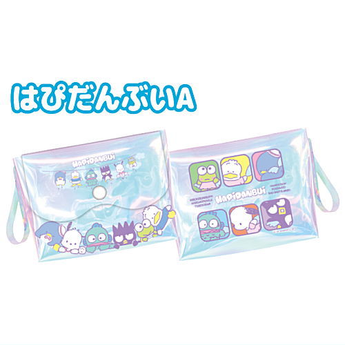 Sanrio Characters kawaii Aurora Pouch [6.Hapidanbui A]