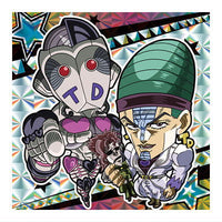 Niforamtion JoJo's Bizarre Adventure Sticker Wafer Stardust Crusaders Part.2 Egypt [15.Telence T. D'Arby: Atum (Super rare)]