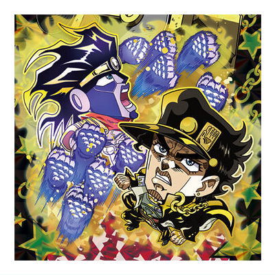 Niforamtion JoJo's Bizarre Adventure Sticker Wafer Stardust Crusaders Part.2 Egypt [21.Jotaro Kujo: Star Platinum (Jojo rare)]