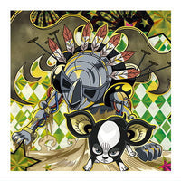 Niforamtion JoJo's Bizarre Adventure Sticker Wafer Stardust Crusaders Part.2 Egypt [26.Iggy: The Fool (Jojo rare)]