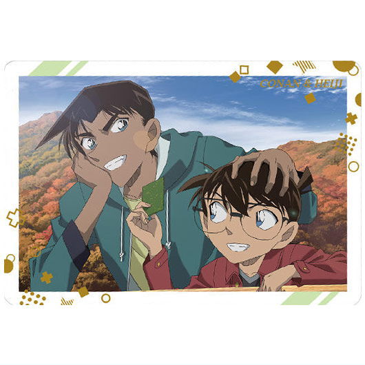 Itajaga Detective Conan vol.2 [20.Conan Edogawa & Heiji Hattori (Visual card)(Metallic embossed)]