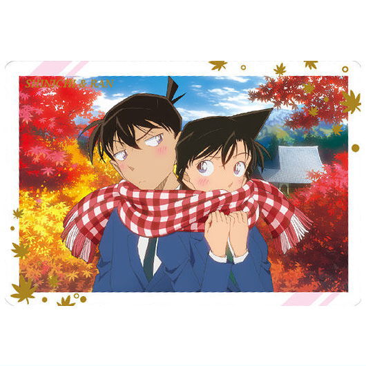 Itajaga Detective Conan vol.2 [22.Shinichi Kudo & Ran Mouri (Visual card)(Metallic embossed)]