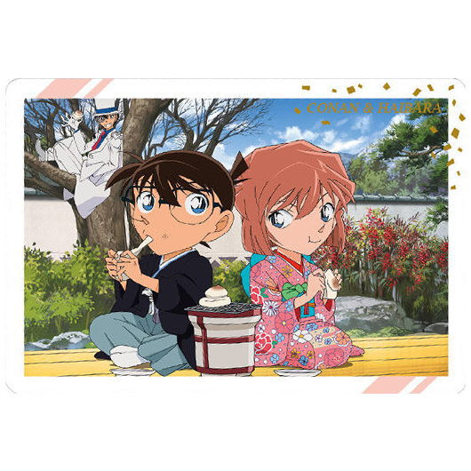 Itajaga Detective Conan vol.2 [23.Conan Edogawa & Ai Haibara (Visual card)(Metallic embossed)]