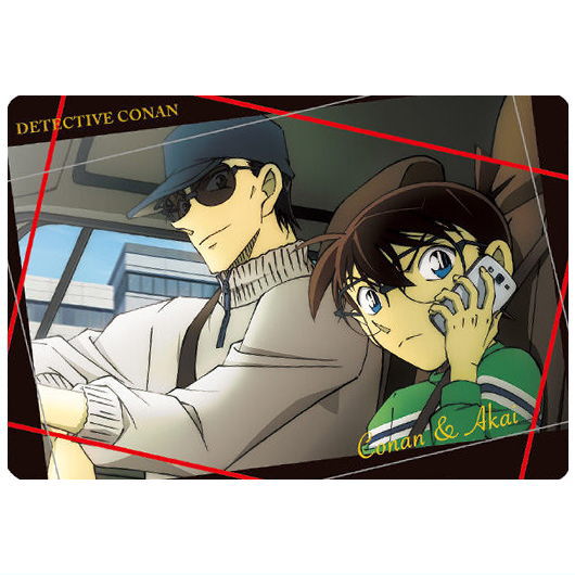 Itajaga Detective Conan vol.2 [26.Conan Edogawa & Shuichi Akai (Visual card)(Metallic embossed)]