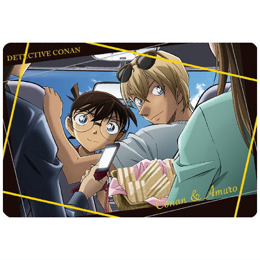 Itajaga Detective Conan vol.2 [27.Conan Edogawa & Toru Amuro (Visual card)(Metallic embossed)]